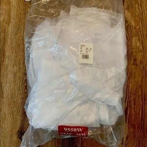 David’s Bridal Plus Size Fit & Flare Slip 9550W